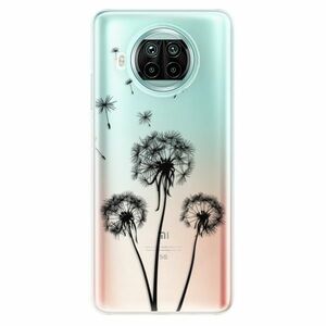 Odolné silikonové pouzdro iSaprio - Three Dandelions - black - Xiaomi Mi 10T Lite obraz