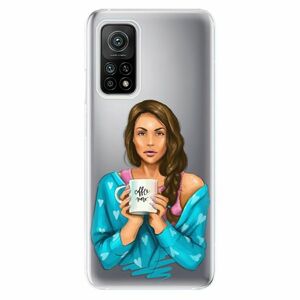 Odolné silikonové pouzdro iSaprio - Coffe Now - Brunette - Xiaomi Mi 10T / Mi 10T Pro obraz