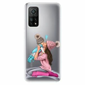 Odolné silikonové pouzdro iSaprio - Kissing Mom - Brunette and Boy - Xiaomi Mi 10T / Mi 10T Pro obraz