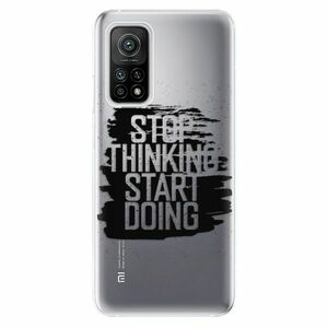 Odolné silikonové pouzdro iSaprio - Start Doing - black - Xiaomi Mi 10T / Mi 10T Pro obraz