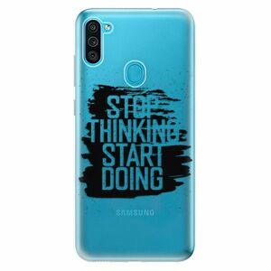 Odolné silikonové pouzdro iSaprio - Start Doing - black - Samsung Galaxy M11 obraz