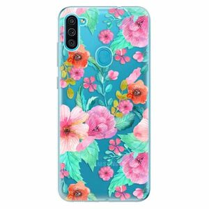 Odolné silikonové pouzdro iSaprio - Flower Pattern 01 - Samsung Galaxy M11 obraz