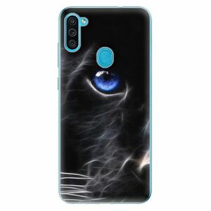 Odolné silikonové pouzdro iSaprio - Black Puma - Samsung Galaxy M11 obraz