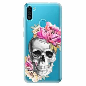 Odolné silikonové pouzdro iSaprio - Pretty Skull - Samsung Galaxy M11 obraz