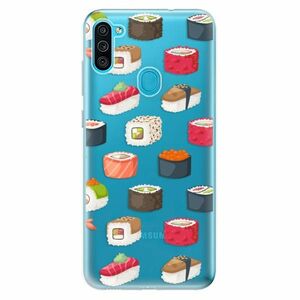 Odolné silikonové pouzdro iSaprio - Sushi Pattern - Samsung Galaxy M11 obraz