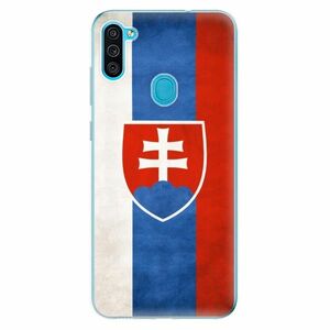 Odolné silikonové pouzdro iSaprio - Slovakia Flag - Samsung Galaxy M11 obraz