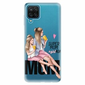 Odolné silikonové pouzdro iSaprio - Milk Shake - Blond - Samsung Galaxy A12 obraz