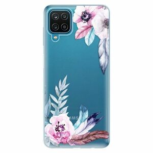 Odolné silikonové pouzdro iSaprio - Flower Pattern 04 - Samsung Galaxy A12 obraz