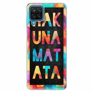 Odolné silikonové pouzdro iSaprio - Hakuna Matata 01 - Samsung Galaxy A12 obraz