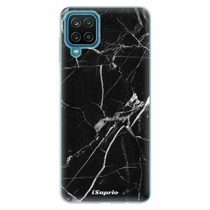 Odolné silikonové pouzdro iSaprio - Black Marble 18 - Samsung Galaxy A12 obraz