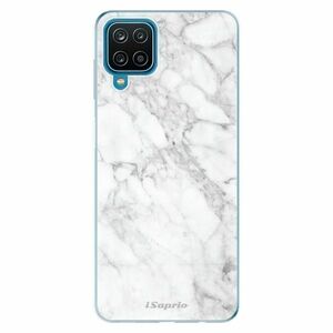 Odolné silikonové pouzdro iSaprio - SilverMarble 14 - Samsung Galaxy A12 obraz