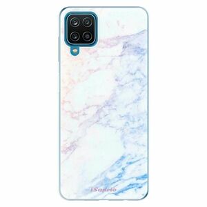 Odolné silikonové pouzdro iSaprio - Raibow Marble 10 - Samsung Galaxy A12 obraz