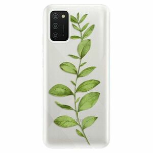 Odolné silikonové pouzdro iSaprio - Green Plant 01 - Samsung Galaxy A02s obraz