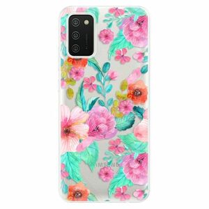 Odolné silikonové pouzdro iSaprio - Flower Pattern 01 - Samsung Galaxy A02s obraz