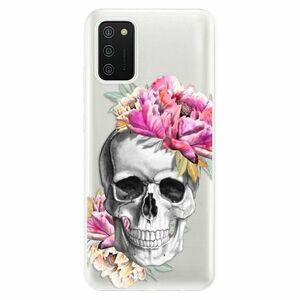 Odolné silikonové pouzdro iSaprio - Pretty Skull - Samsung Galaxy A02s obraz