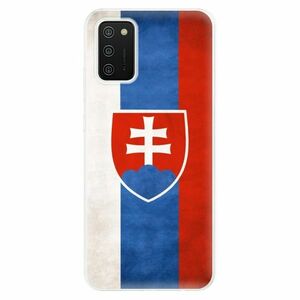 Odolné silikonové pouzdro iSaprio - Slovakia Flag - Samsung Galaxy A02s obraz