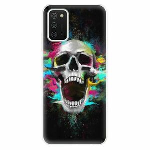 Odolné silikonové pouzdro iSaprio - Skull in Colors - Samsung Galaxy A02s obraz