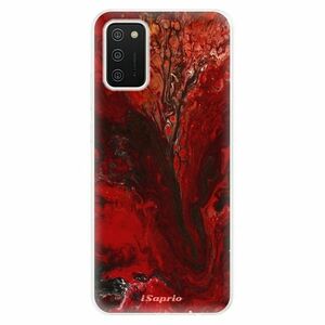 Odolné silikonové pouzdro iSaprio - RedMarble 17 - Samsung Galaxy A02s obraz