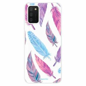 Odolné silikonové pouzdro iSaprio - Feather Pattern 10 - Samsung Galaxy A02s obraz