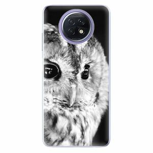 Odolné silikonové pouzdro iSaprio - BW Owl - Xiaomi Redmi Note 9T obraz