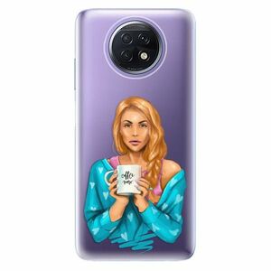 Odolné silikonové pouzdro iSaprio - Coffe Now - Redhead - Xiaomi Redmi Note 9T obraz