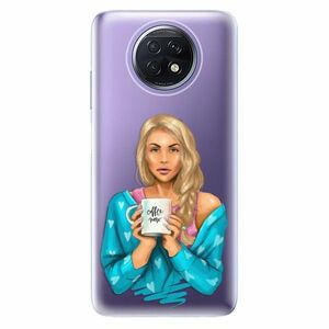 Odolné silikonové pouzdro iSaprio - Coffe Now - Blond - Xiaomi Redmi Note 9T obraz