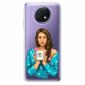 Odolné silikonové pouzdro iSaprio - Coffe Now - Brunette - Xiaomi Redmi Note 9T obraz