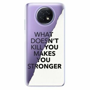 Odolné silikonové pouzdro iSaprio - Makes You Stronger - Xiaomi Redmi Note 9T obraz