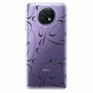 Odolné silikonové pouzdro iSaprio - Fancy - black - Xiaomi Redmi Note 9T obraz