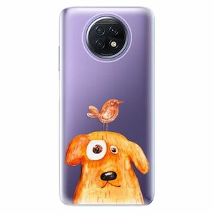 Odolné silikonové pouzdro iSaprio - Dog And Bird - Xiaomi Redmi Note 9T obraz