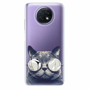 Odolné silikonové pouzdro iSaprio - Crazy Cat 01 - Xiaomi Redmi Note 9T obraz