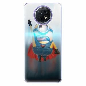 Odolné silikonové pouzdro iSaprio - Mimons Superman 02 - Xiaomi Redmi Note 9T obraz