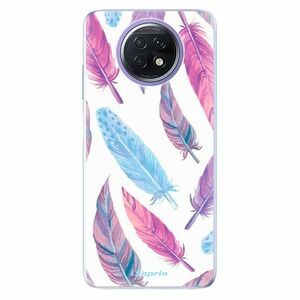 Odolné silikonové pouzdro iSaprio - Feather Pattern 10 - Xiaomi Redmi Note 9T obraz