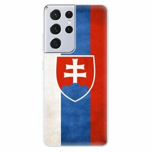 Odolné silikonové pouzdro iSaprio - Slovakia Flag - Samsung Galaxy S21 Ultra obraz