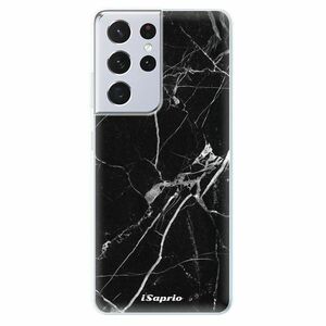 Odolné silikonové pouzdro iSaprio - Black Marble 18 - Samsung Galaxy S21 Ultra obraz