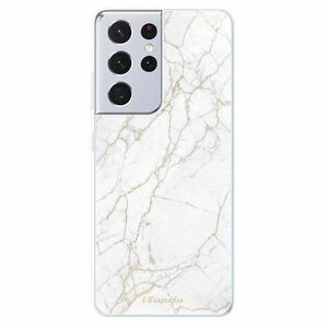 Odolné silikonové pouzdro iSaprio - GoldMarble 13 - Samsung Galaxy S21 Ultra obraz