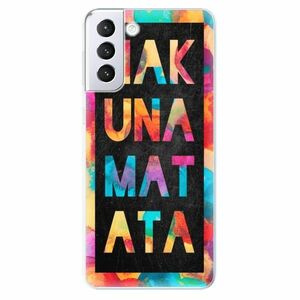 Odolné silikonové pouzdro iSaprio - Hakuna Matata 01 - Samsung Galaxy S21+ obraz