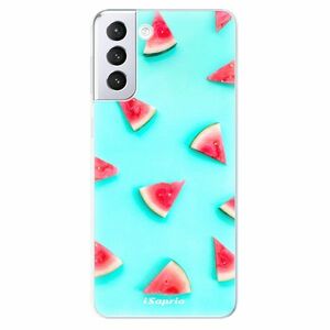 Odolné silikonové pouzdro iSaprio - Melon Patern 10 - Samsung Galaxy S21+ obraz