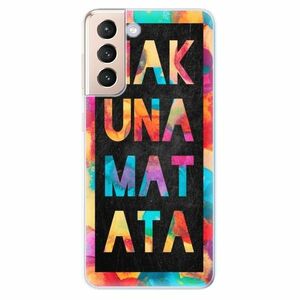 Odolné silikonové pouzdro iSaprio - Hakuna Matata 01 - Samsung Galaxy S21 obraz