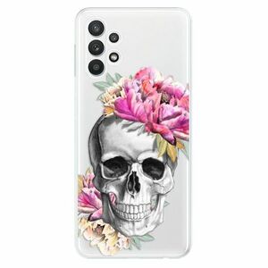 Odolné silikonové pouzdro iSaprio - Pretty Skull - Samsung Galaxy A32 5G obraz