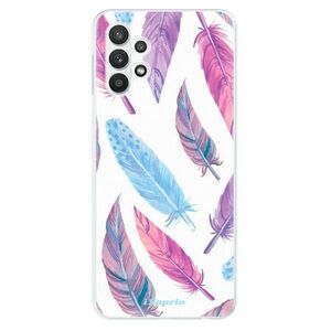 Odolné silikonové pouzdro iSaprio - Feather Pattern 10 - Samsung Galaxy A32 5G obraz