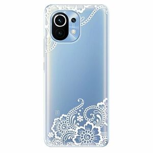 Odolné silikonové pouzdro iSaprio - White Lace 02 - Xiaomi Mi 11 obraz