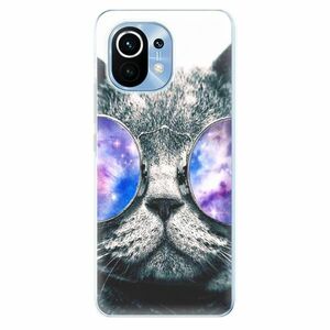 Odolné silikonové pouzdro iSaprio - Galaxy Cat - Xiaomi Mi 11 obraz