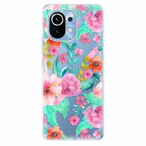 Odolné silikonové pouzdro iSaprio - Flower Pattern 01 - Xiaomi Mi 11 obraz