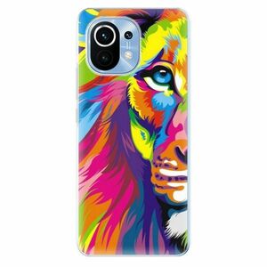 Odolné silikonové pouzdro iSaprio - Rainbow Lion - Xiaomi Mi 11 obraz