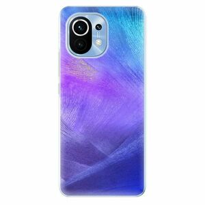 Odolné silikonové pouzdro iSaprio - Purple Feathers - Xiaomi Mi 11 obraz