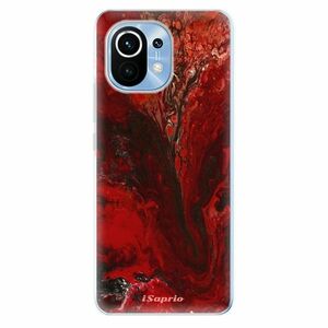 Odolné silikonové pouzdro iSaprio - RedMarble 17 - Xiaomi Mi 11 obraz