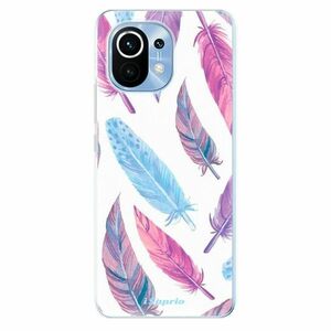 Odolné silikonové pouzdro iSaprio - Feather Pattern 10 - Xiaomi Mi 11 obraz