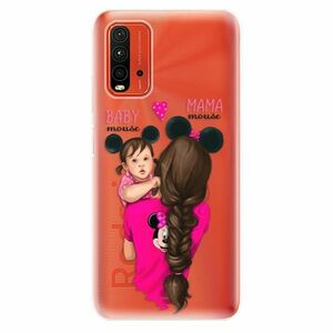 Odolné silikonové pouzdro iSaprio - Mama Mouse Brunette and Girl - Xiaomi Redmi 9T obraz