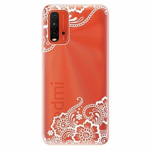 Odolné silikonové pouzdro iSaprio - White Lace 02 - Xiaomi Redmi 9T obraz